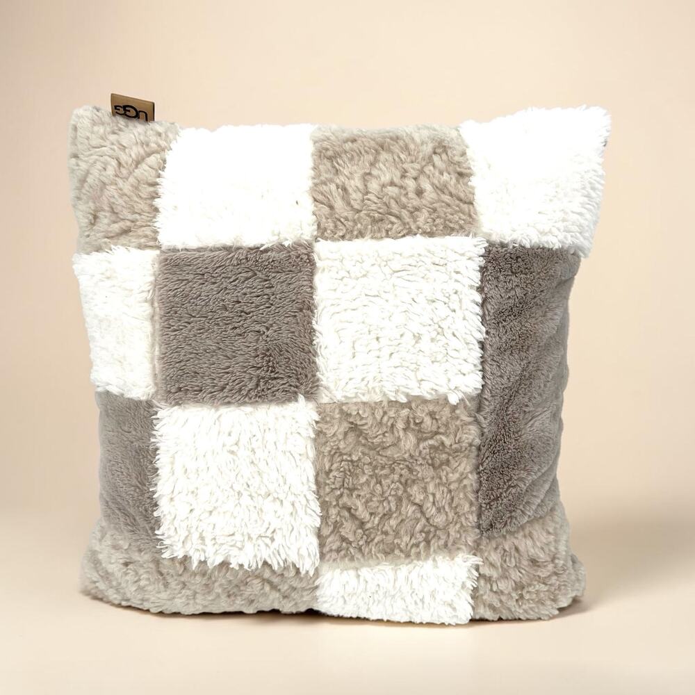 UGG faux fur soft cozy throw pillow with insert